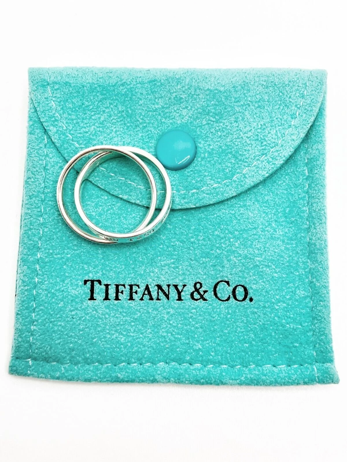 Tiffany & Co. 1837 Collection Sterling Silver Interlocking Tiffany & Co. 1837 Collection Sterling Silver Interlocking